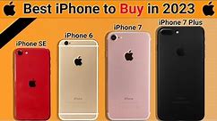 Best iPhone to Buy in 2023🔥 | iPhone SE VS iPhone 6 & 6plus VS 6s & 6sPlus VS 7 & 7Plus🤔