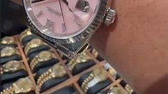 Rolex President Day Date White Gold Pink Opal Diamond Dial Watch 128239 Review | SwissWatchExpo