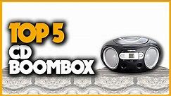 Top 5 Best CD Boombox in 2023