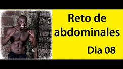 ABDOMINALES EN 30 DIAS ( RETO DIA 08)