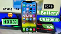 6 MOST important Battery Saving & Charging Tips - iPhone users must watch