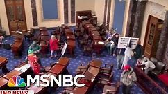 WATCH: Rioters Reach The Floor Of The House And Senate Chambers | MTP Daily | MSNBC