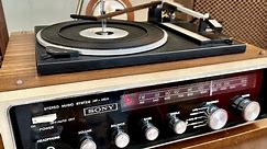 Sony HP-140A Record Player AM-FM Stereo System restored and for sale on eBay