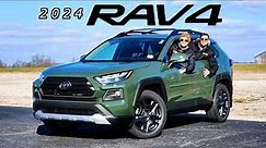 2024 Toyota RAV4 -- What's NEW with America's #1 SUV?? (Army Green & More!)