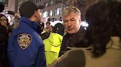 Alec Baldwin Gets Into Heat Confrontation with Pro-Palestinian Protester