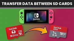 How to Transfer Data from One Switch SD Card to Another! | SCG