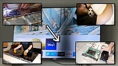 How To Replace The Backlight On A 55" Samsung LCD TV