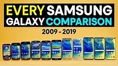 Every Samsung Galaxy S Comparison 2019!