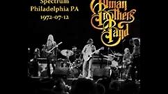 Allman Brothers Band - bootleg Live in Philadelphia, PA, 07-12-1972 part one