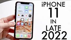 iPhone 11 In LATE 2022! (Review)
