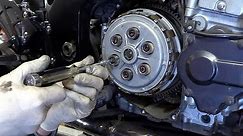 Delboy's Garage, Motorcycle Clutch Replacement .