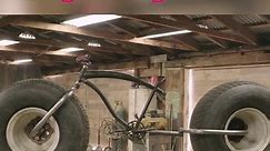 "Ever seen a bicycle with large racing tires?"#fullcustomgarage #garag... | bicycle racing wheels