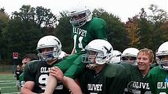 Middle school football team's life-changing play