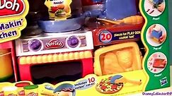 PLAY DOH Chef Cookie Monster Eating Letter Lunch Pizza From Play-Doh Meal Making Kitchen Baking Toy
