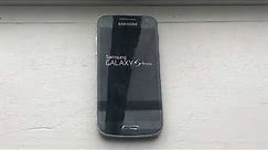 Samsung galaxy S4 mini startup test