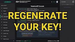 How To Regenerate FiveM Server License Key