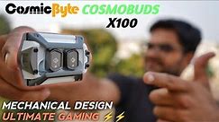Cosmic Byte CosmoBuds X100 Gaming Earbuds with Mechanically Designed Case & Perfect GAMING ⚡⚡