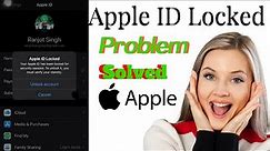 How To Unlock Apple Id || Apple Id Unlock Kaise Kare || Unlocked Apple Id | apple id locked problem?