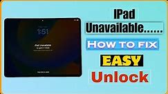 iPad unavailable how to fix method :- 1 | Restore iPad with itunes | #ipad #apple #restore #itunes