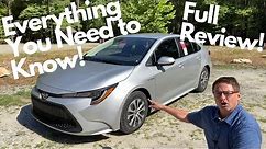 Tutorial for 2021 Corolla Hybrid: Full Review, Buttons/Controls, 75mpg! Everything to Know!