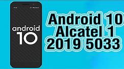 Install Android 10 on Alcatel 1 2019 5033 (LineageOS 17) - How to Guide!
