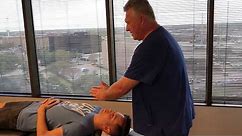 TMJ Adjustment On NYC Man By Houston Chiropractor Dr Gregory Johnson