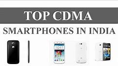 Best CDMA Smartphones in India