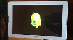 Acer Iconia One 10 Tablet FRP Reset