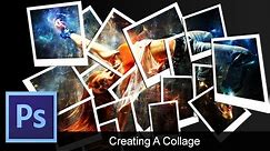 Adobe Photoshop CS6 - [How To] [Create a Collage] [Collage Effect]