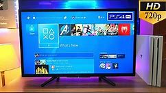 PS4 PRO on 720P TV
