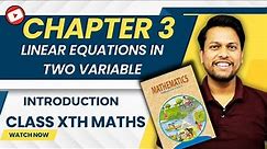 Chapter 3 Pair of linear Equations in two variables class 10 maths 🫡