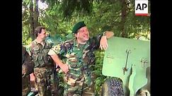 Bosnia - Moslem-Croat Troops Capture Arms Depot