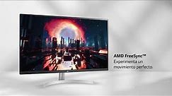 Monitor LG UHD 4K 32UN500-W de 31.5’’ – Gran resolución para ver todos los detalles