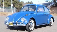 Driving the 1967 Volkswagen Beetle : Vw Bug Test Drive : Walk Around : & Some One Year Only Parts