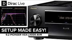 Pioneer VSX-LX505 with DIRAC Live | COMPLETE SETUP