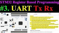 How to Setup UART using Registers in STM32 » ControllersTech