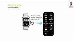 Letsfit E22 Smart Watch User Manual | How to Assemble, Charge, and Wear Your Watch