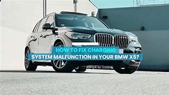 How To Fix Charging System Malfunction In Your BMW X5?