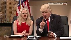 'SNL' mocks Trump's Twitter use