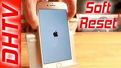 How To Soft Reset iPhone 7 & iPhone 7 Plus - Frozen iPhone Fix Soft Reset
