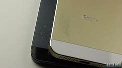 New video shows purported gold 'iPhone 5S' shell in brutal scratch test | AppleInsider