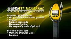 SENSIT GOLD G2 Multi-Gas Detector Introduction