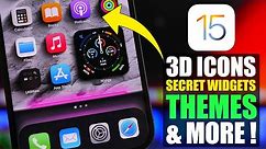 iOS 15 Home Screen Setup - 3D Icons, Secret Widgets, Themes & More !