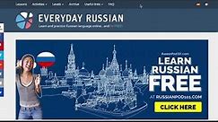 6 FREE resources for learning Russian