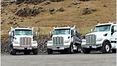 Check out these 4 axle 567s🔥👀 #peterbilt #dumptruck | Peters & Keatts Equipment Inc.