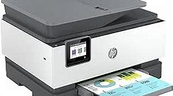 HP OfficeJet Pro 9015e Wireless Color All-in-One Printer with bonus 6 months Instant ink with HP+ (1G5L3A),Gray