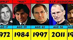 Evolution: Steve Jobs From 1972 To 2011