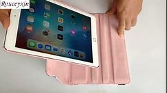 New iPad 9.7 2018 2017 / iPad Air 2 Case - 360 Degree Rotating Stand Protective Cover with Auto Sleep Wake for iPad 9.7 inch (6th Gen, 5th Gen) / iPad Air 2/ iPad Air (Dark Blue)