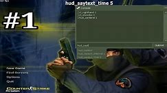 Counter Strike 1.6 console commands | Tutorial - 1
