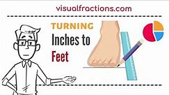 Converting Inches to Feet (ft): A Step-by-Step Tutorial #inches #feet #conversion #length
